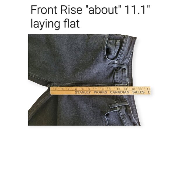 Pool House NY Black Straight Leg Jeans, Medium, EUC - Picture 9 of 14